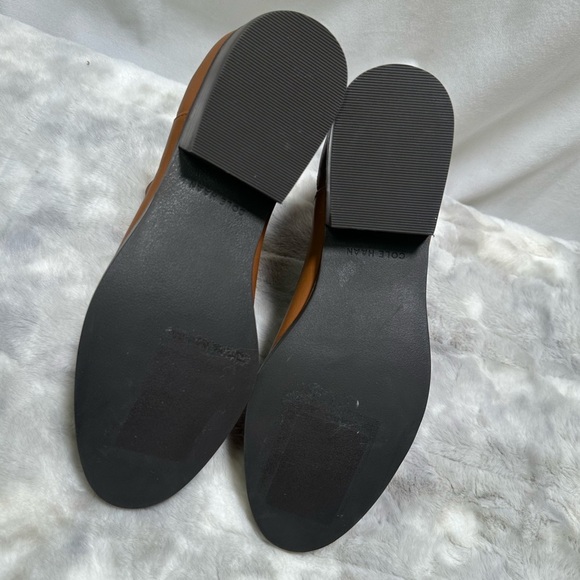 New Cole Haan Laina Booties Brown Tan Size 7 - Picture 5 of 5